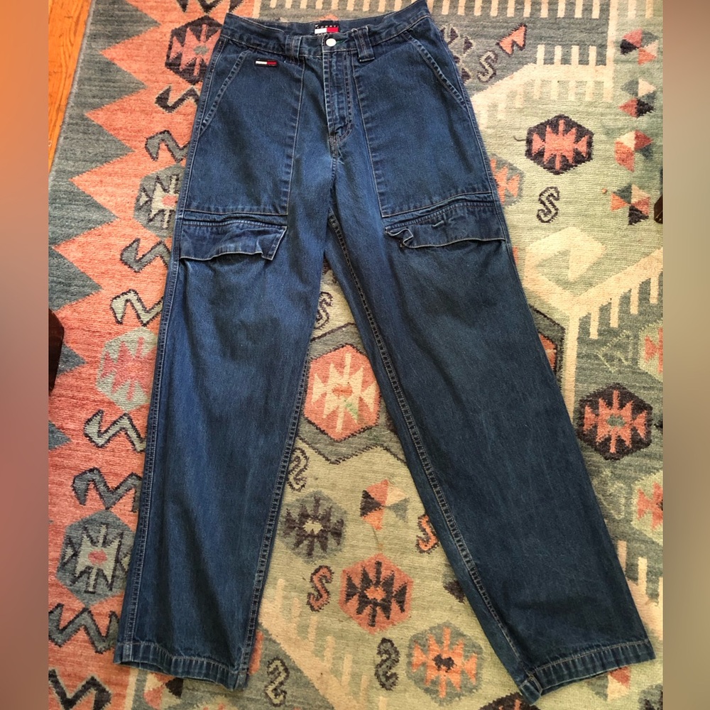 Tommy Jeans Cargo Blue Jeans